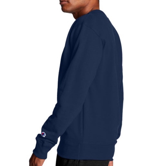 Champion Crew Neck Script Logo Sweatshirt New - Picture 5 of 12